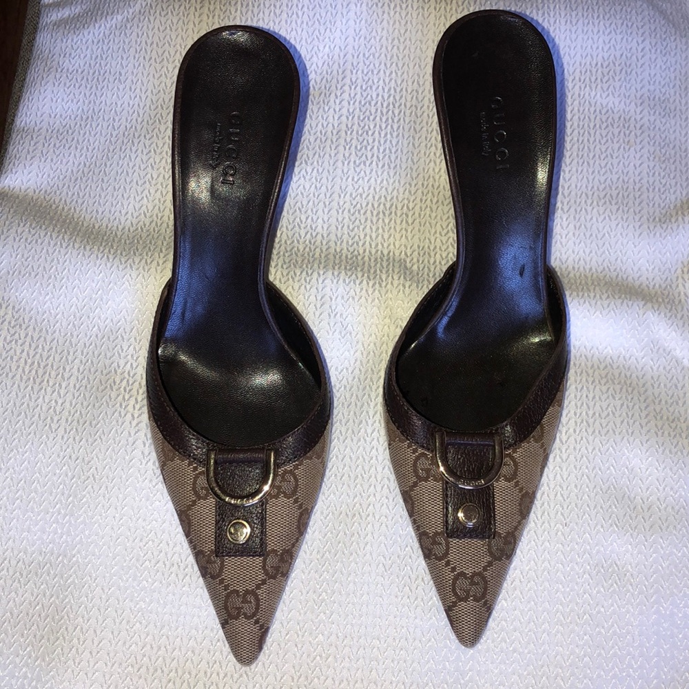 Authentic Gucci mules
